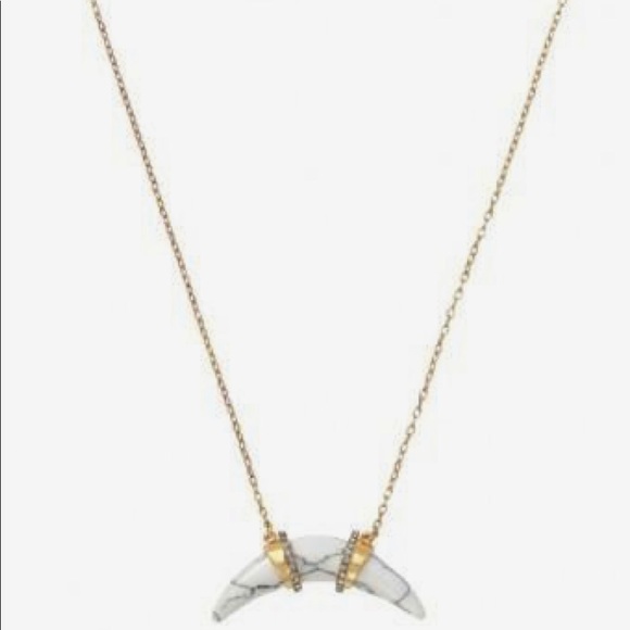 Stella & Dot Jewelry - Stella & Dot Marble Horn Necklace Stella & Dot Jewelry - Stella & Dot Marble Horn Necklace